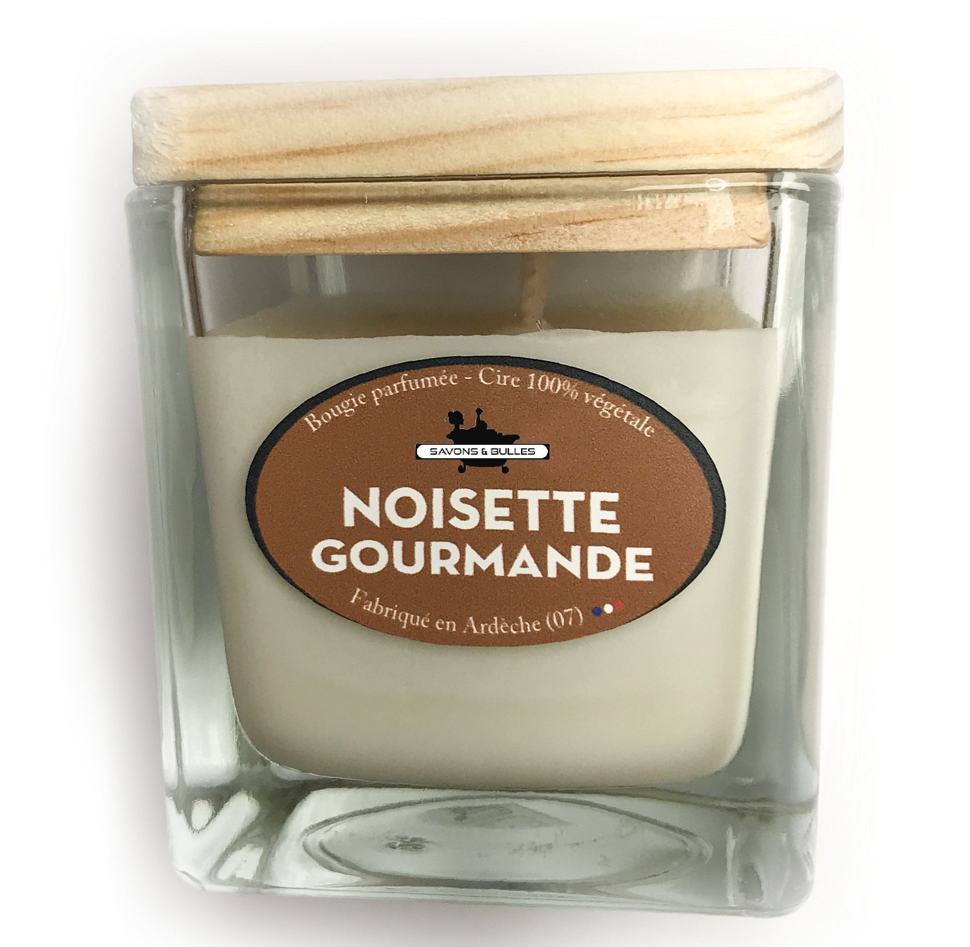 Bougie Végétale Noisette