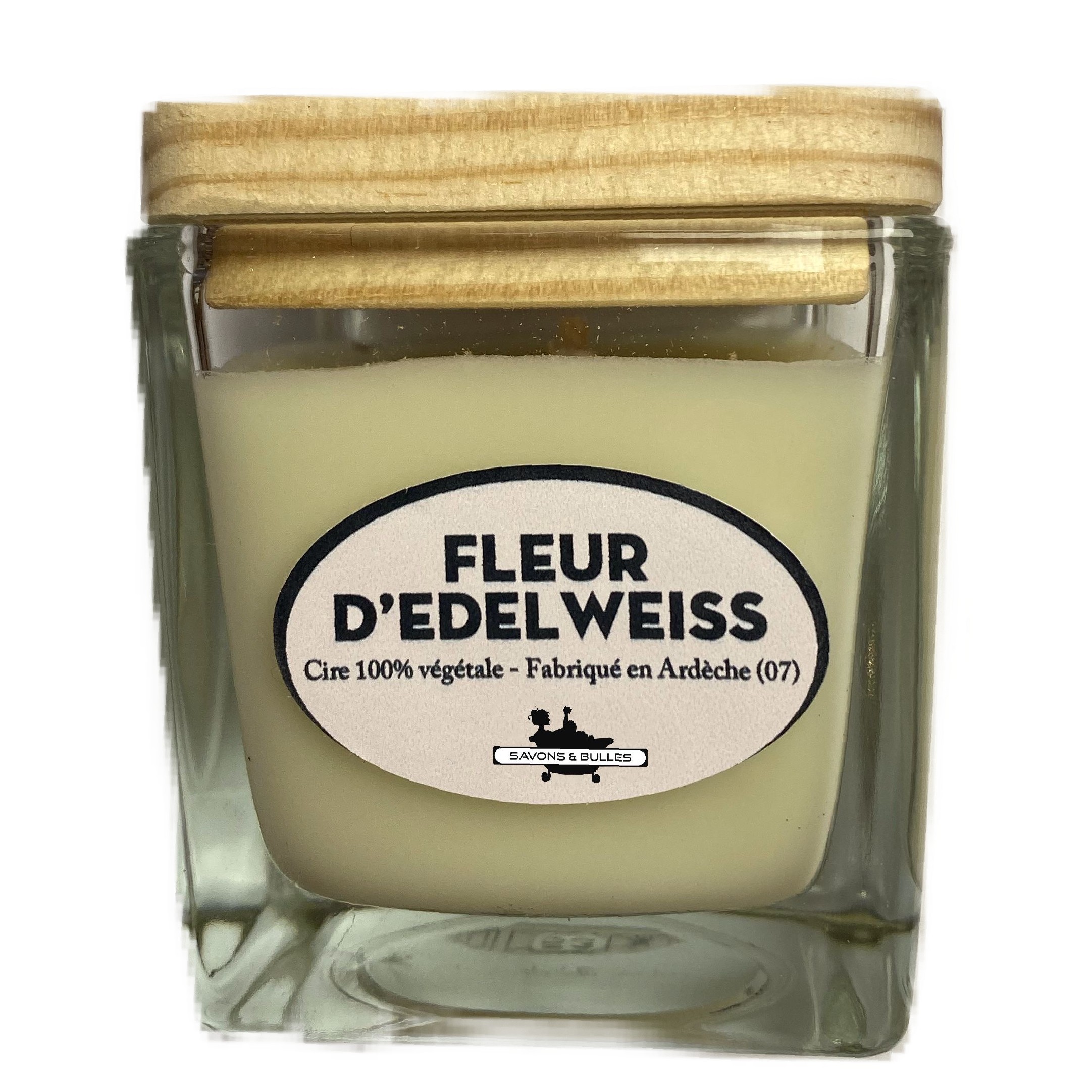 Bougie Végétale Fleur d’Edelweiss