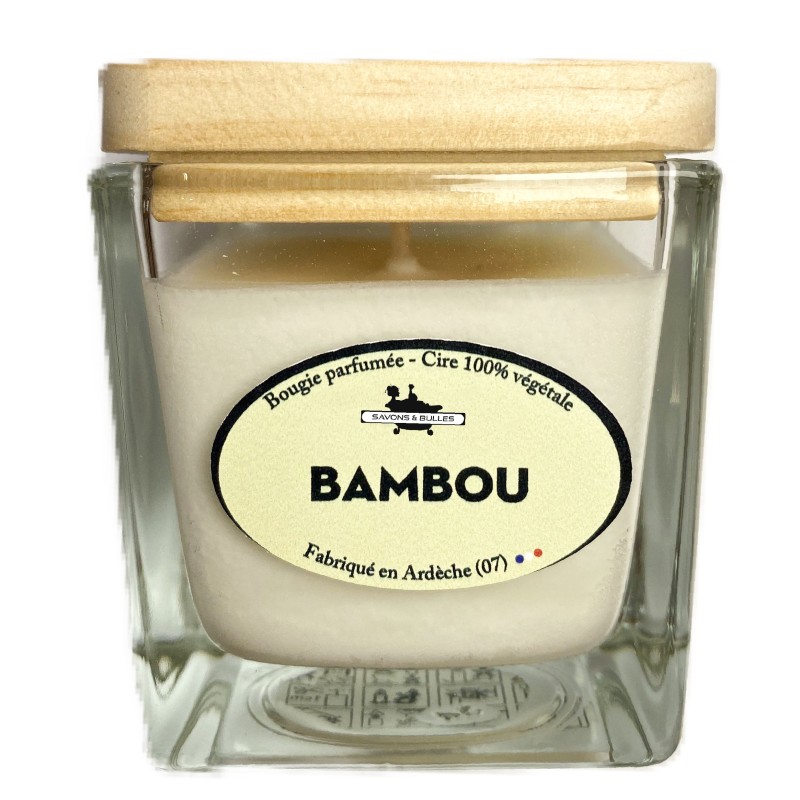 Bougie Végétale Bambou