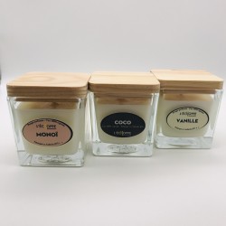 Trio de Bougie Végétale