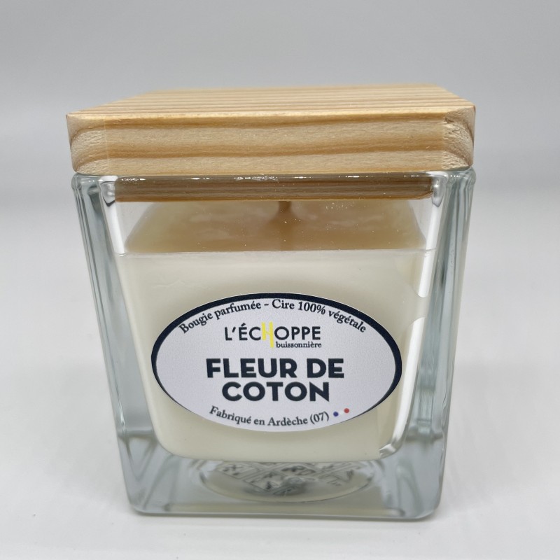 Bougie Végétale Fleur de Coton