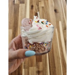 Bougie Chantilly Biscuit crème délice 