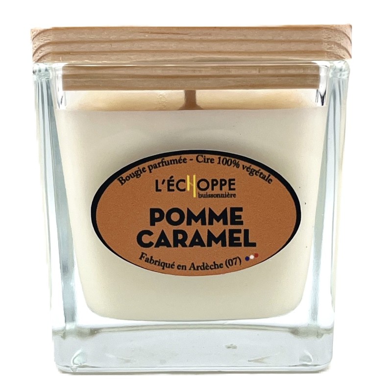 Bougie pomme caramel