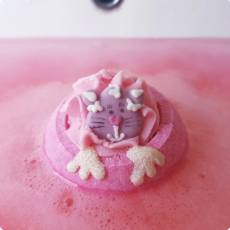 Bombe de bain barbe a papa