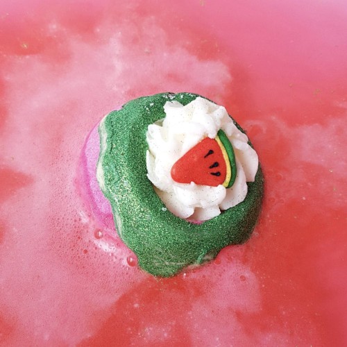 Boule de bain pastèque