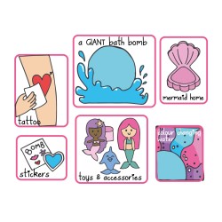 Boule de bain Surprise 4,85 € Les Bombes Effervescentes Bombcosmetics