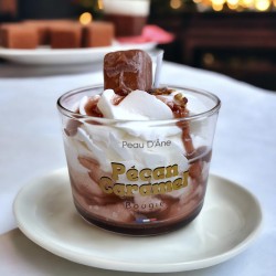 Bougie Chantilly caramel et chocolat