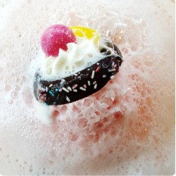 Boule de bain coco framboise