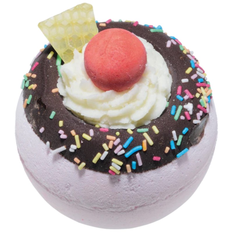 Boule de bain coco framboise