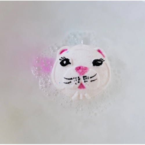 Boule de bain chat