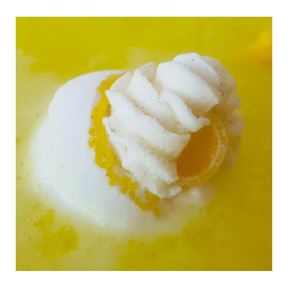 Boule de bain Tarte citron meringuée