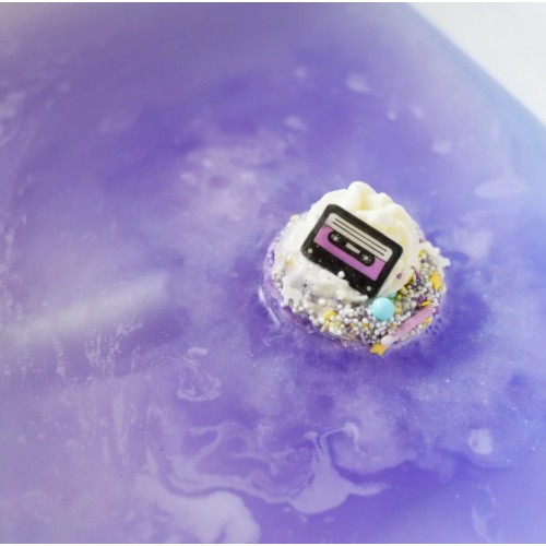 Boule de bain cassis