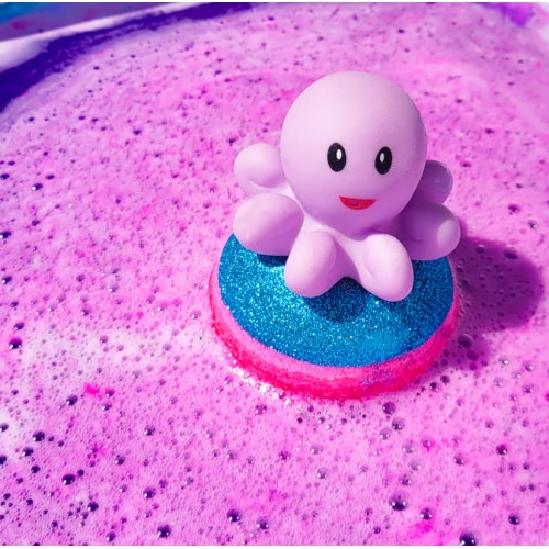 Boule de bain octopus