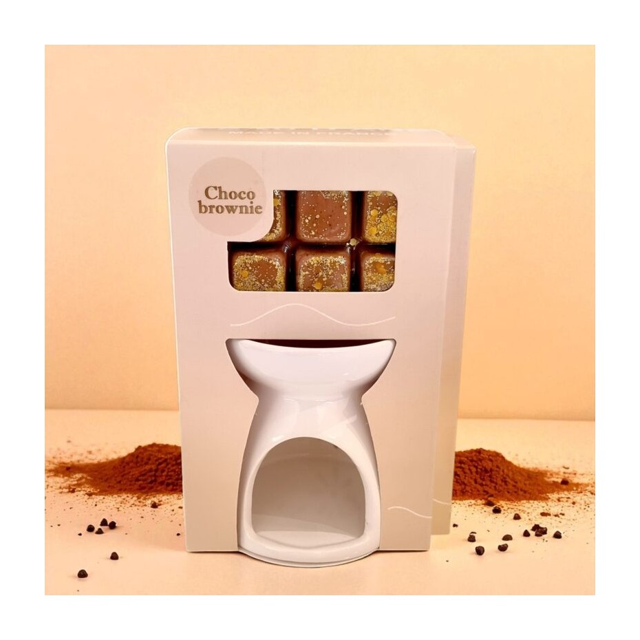 Fondant Brownie Pécan et son diffuseur