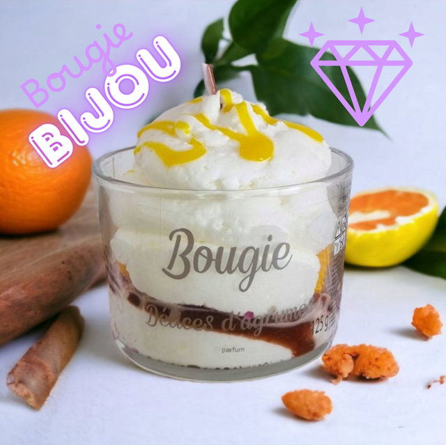 Bougie Bijou Délices d’agrumes