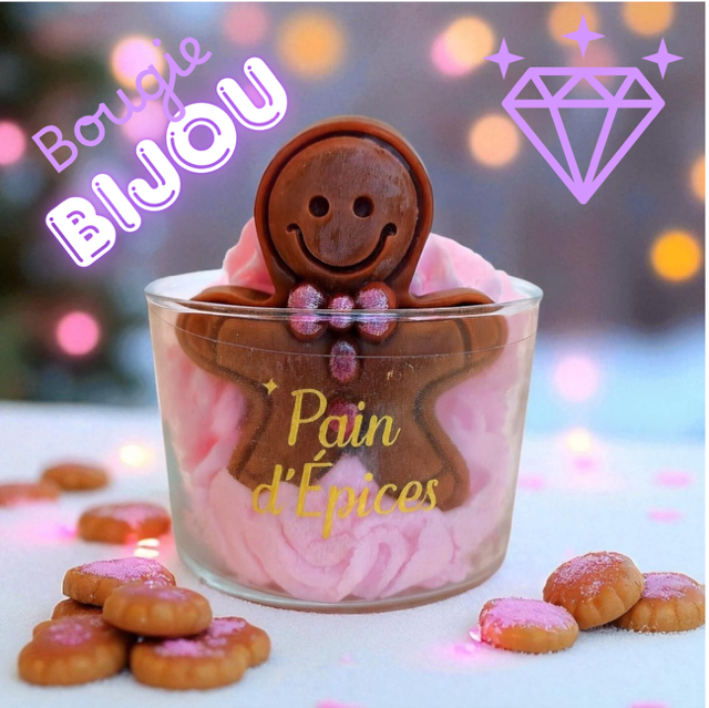 Bougie Bijou Pain d'épice
