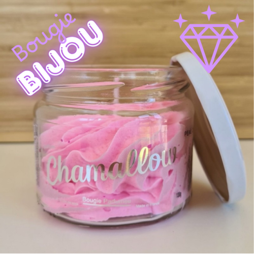 Bougie bijou Chantilly chamallow