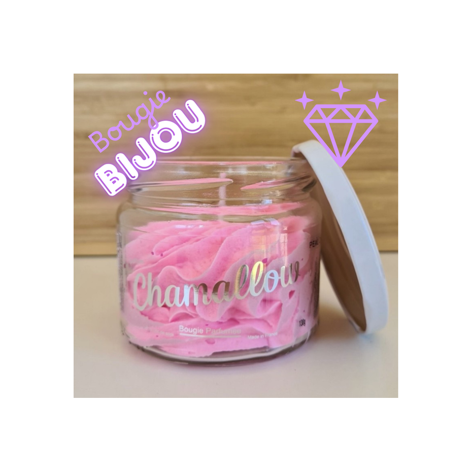 Bougie bijou Chantilly chamallow