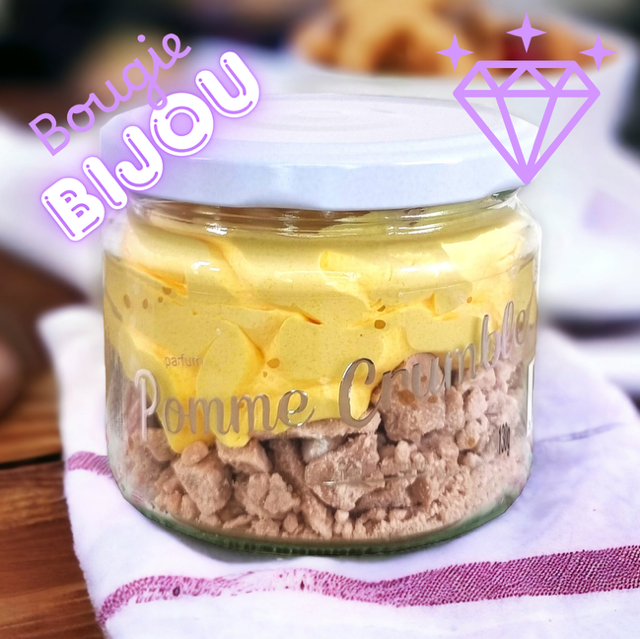 Bougie Bijou Pomme Crumble