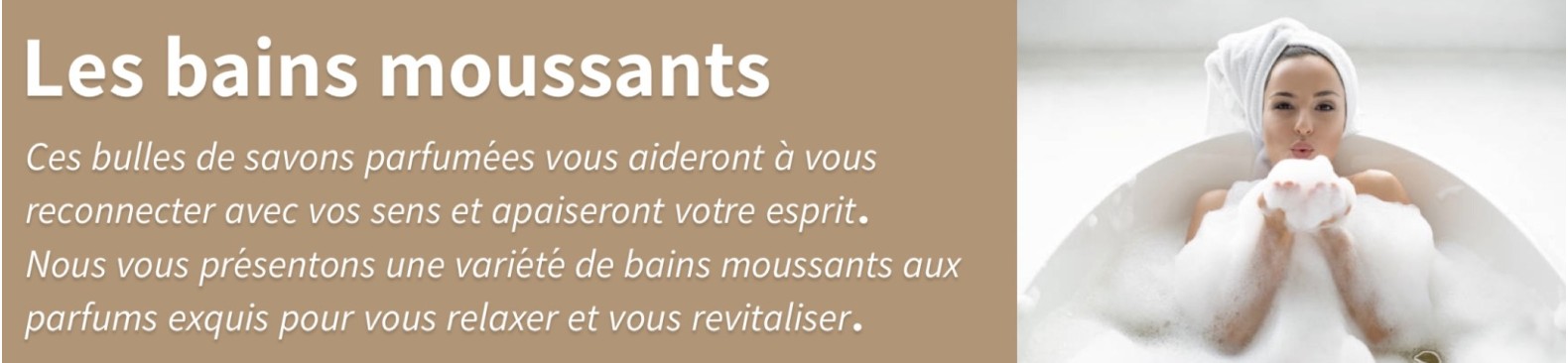 Les Bains Moussants  Savons et Bulles