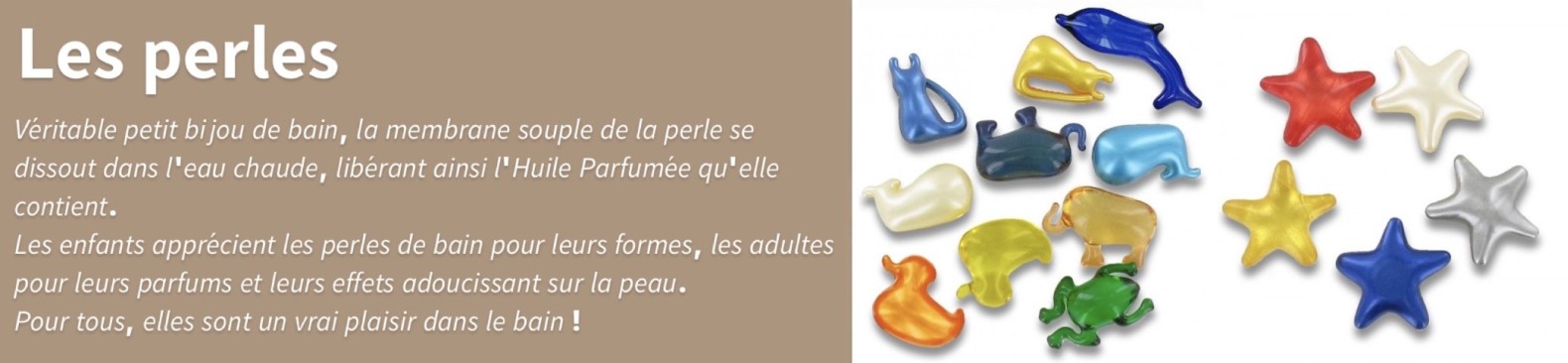 Les Perles de bain Savons et Bulles