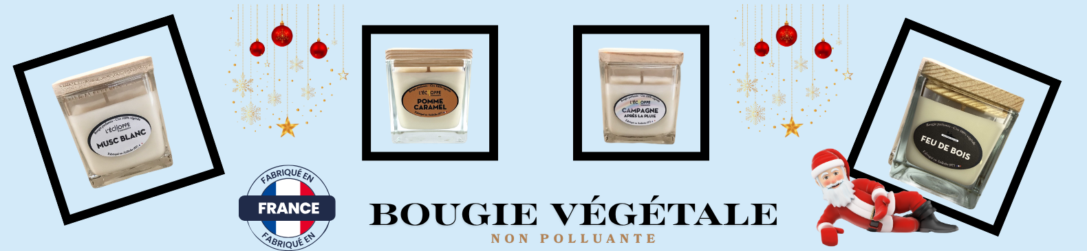 Bougies naturelles Ardéchoises